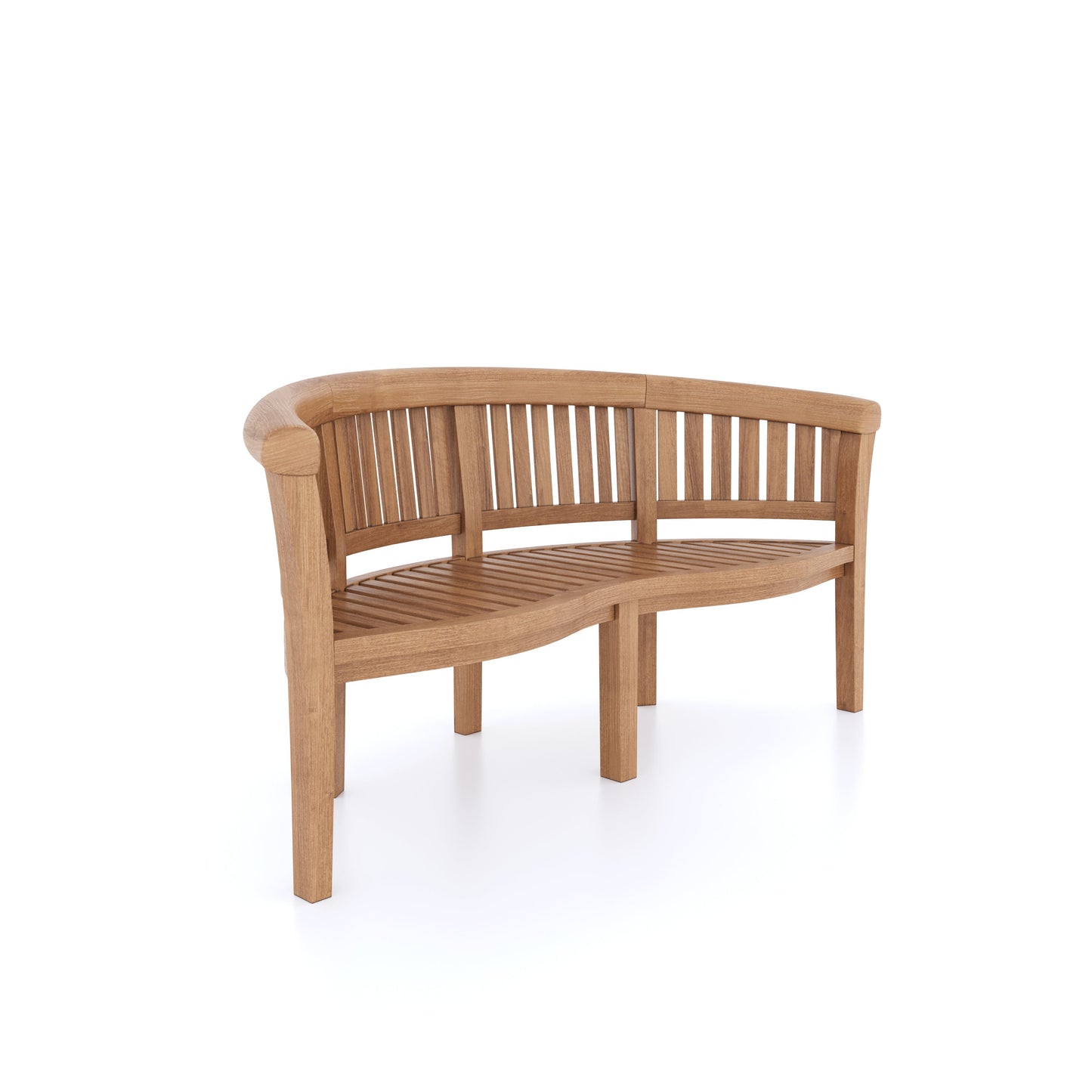 Teak 180-240cm Oval Extending Table 4cm Top (6 Oxford Stacking Chairs 2 San Francisco Benches) Cushions included.